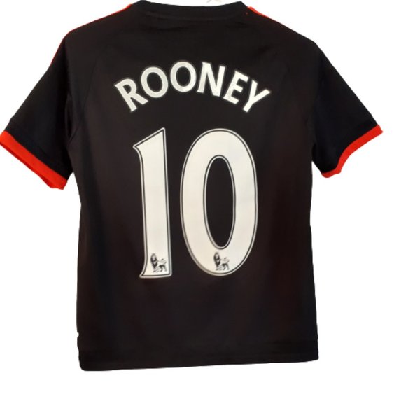 MANCHESTER UNITED ROONEY #10 SOCCER JERSEY SHIRT - Picture 2 of 6